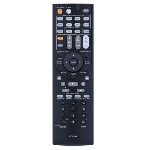 RC-709M Remote Control Replacement for AV Receiver RC-737M