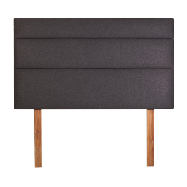 StrohBerry - Michigan Linen Headboard - Charcoal