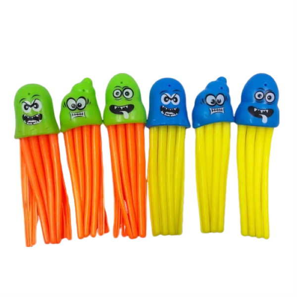 Kids Plants Toy Swimming Pool Octopus Shaped Diving Training Toys (6-Pack)