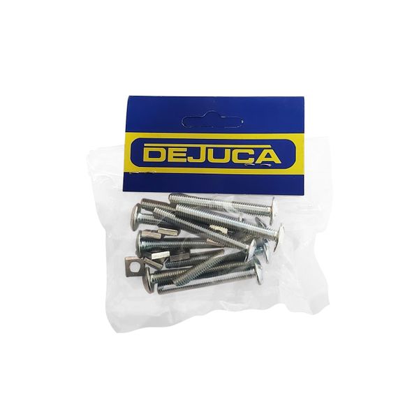 Dejuca - 10 Piece - Gutter Bolt &amp; Nut - 50mm - 4 Pack