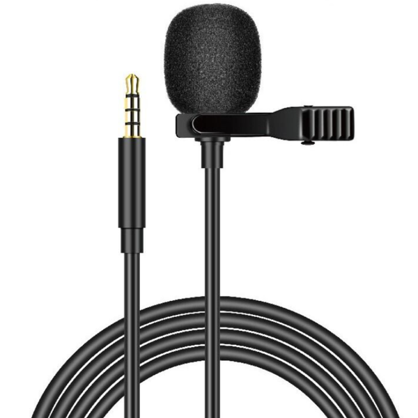Lavalier Mic - Aux Microphone - 3.5mm Audio Jack Microphones