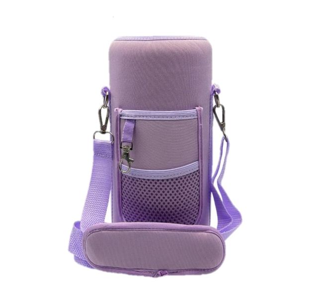 2L Water Bottle Carrier Pouch with Adjustable Shoulder Strap