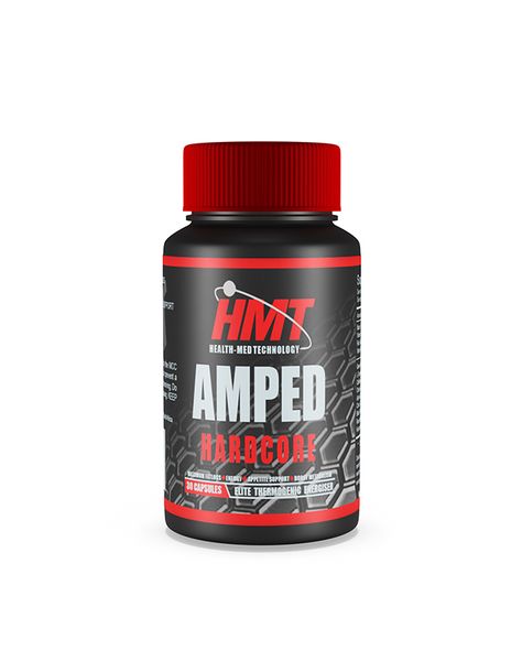 HMT Thermogenic Fat Burner - Amped Hardcore 30's (Convenient Pack)