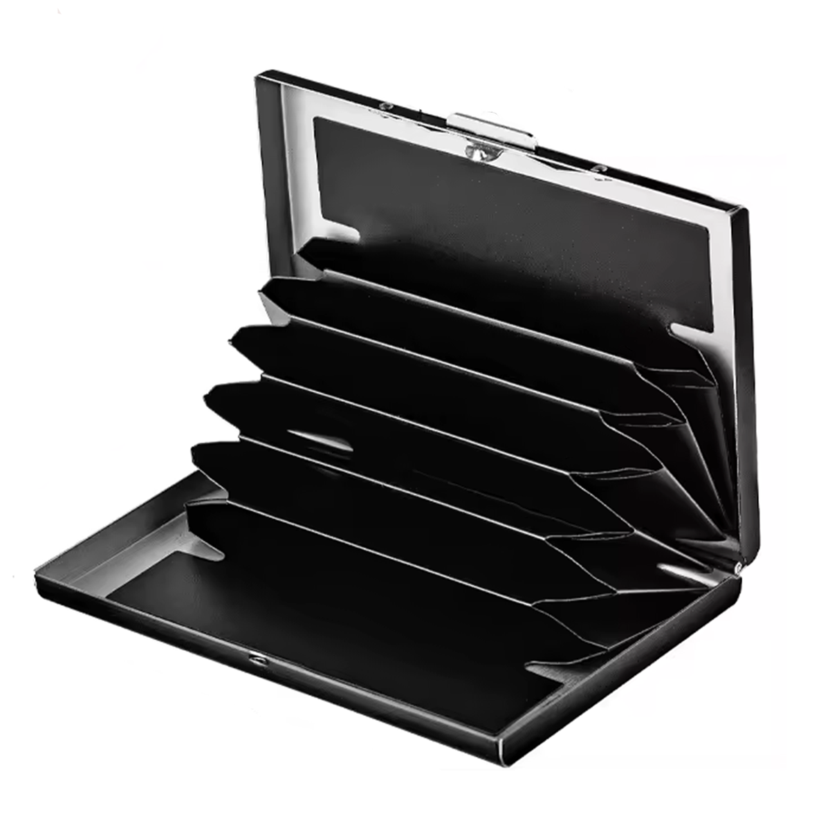 Credit Card Holder Metal Wallet Stainless Steel Slim Case Protector