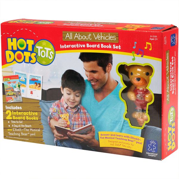 Learning Resources Hot Dots® Tots All About Vehicles with Pen