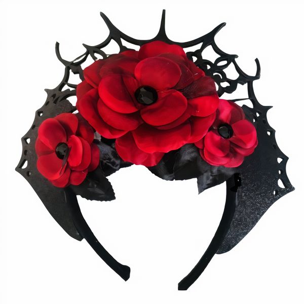 Halloween Gothic Vampire Witch Headband