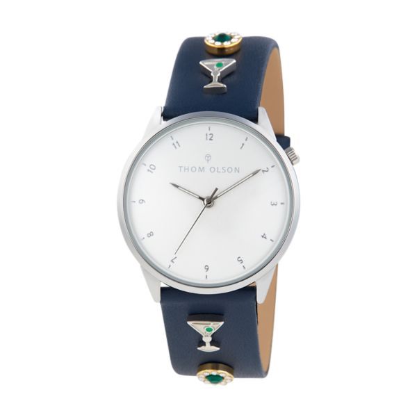 Thom Olson Day Dream Blue Leather Watch - CBTO007