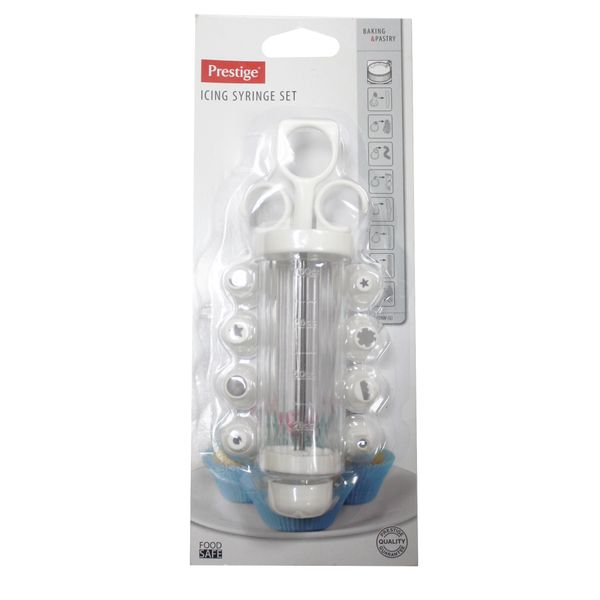 Prestige Icing Syringe Set White