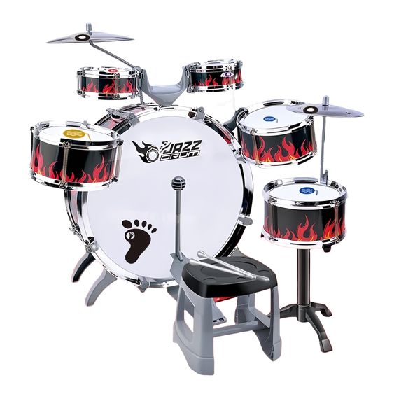 Fashion Jazz Drum Set for Kids Music Enlightenment Musical Instruments