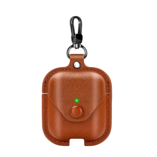 PU Leather Protective Case Cover Compatible with AirPods 1 and Airpods 2,
