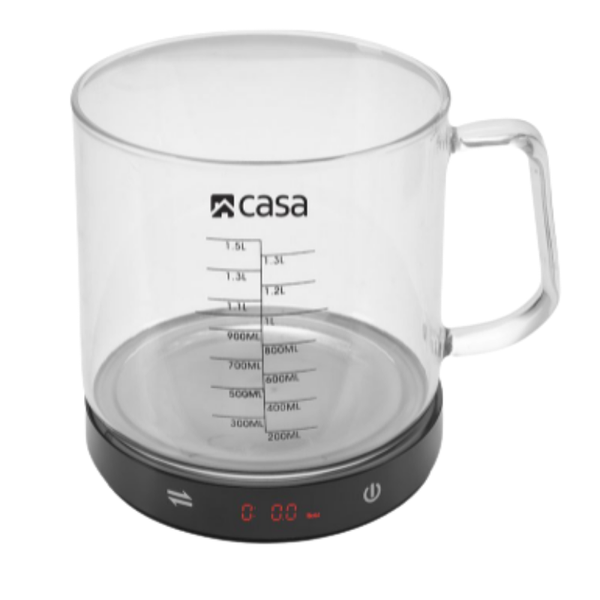 Casa Electronic Kitchen Scale with Jug (CKSJ01)