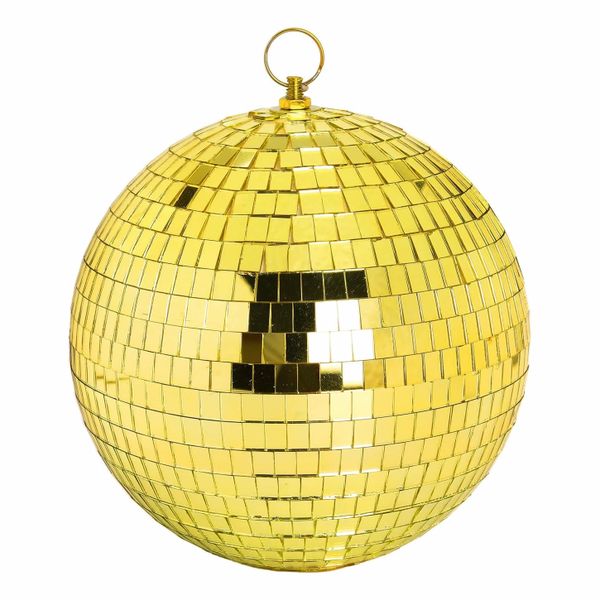 Mirror Ball, 8 inch Reflective Light Dance Disco Balls with Hanging Ring