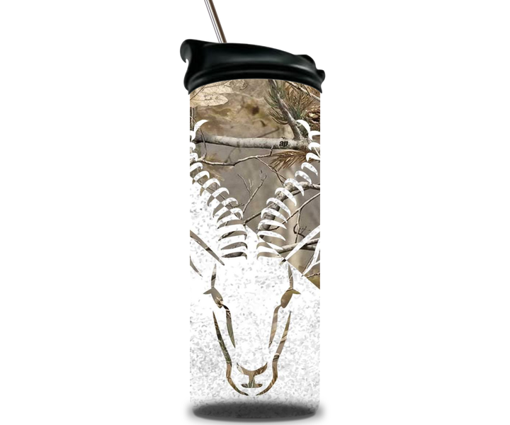 Hunting Double Wall Stainless Steel 20oz Tumbler. Water Bottle