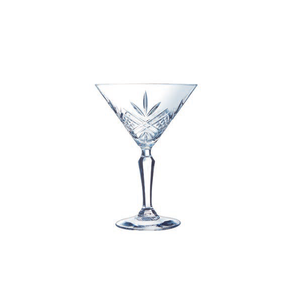 Timeless Vintage Martini Glass - 210ml - 2 Pack