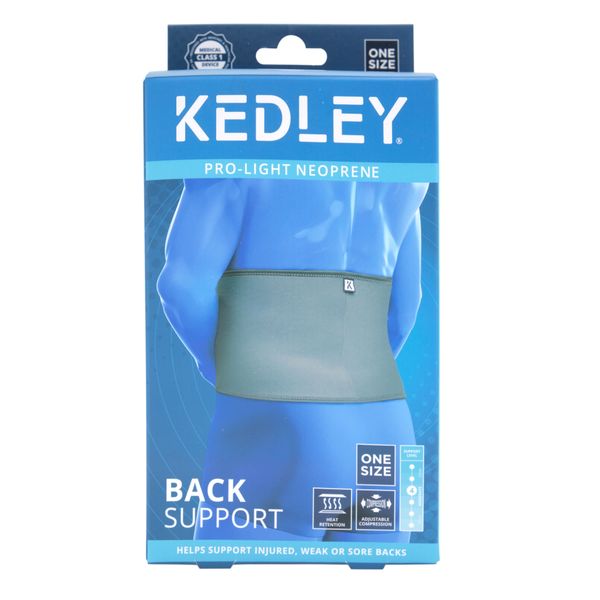 Kedley Pro-Light Neoprene Back Support - Adjustable One Size