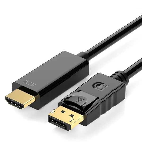 DP to HDMI Adapter Cable Compatible with TV Projector PC