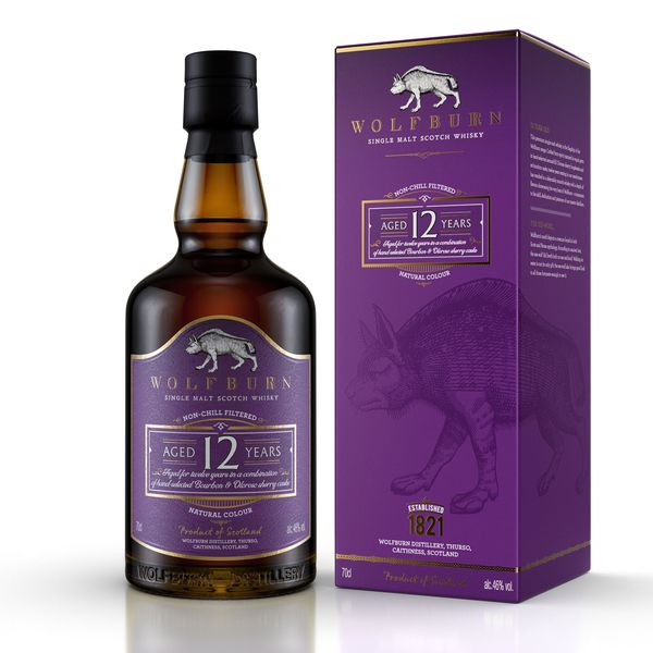 Wolfburn - 12 Year Old Single Malt Scotch Whisky