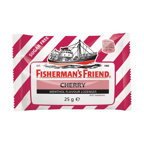 Fisherman's Friend - Red Stripe Cherry Lozenges - 1 x 25g