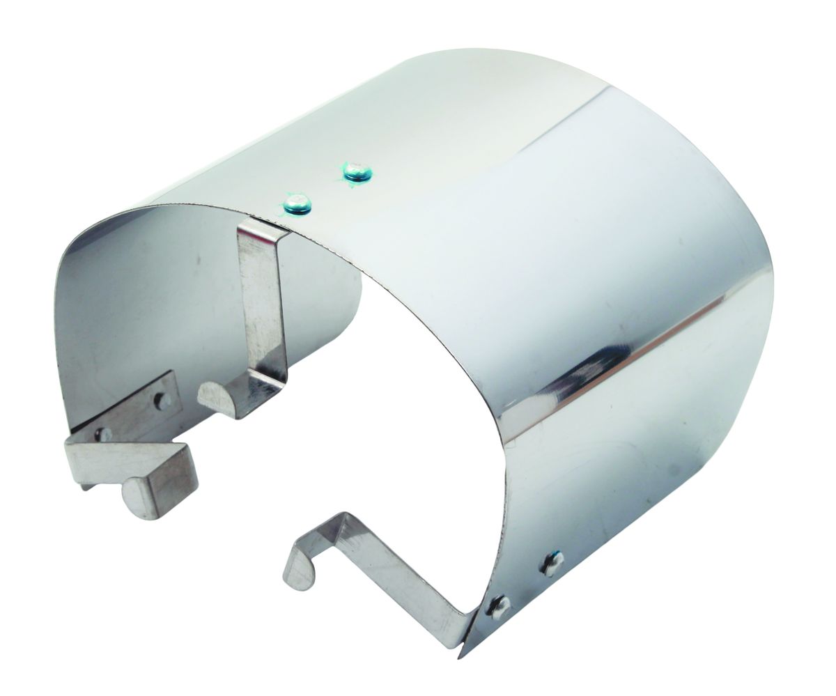 Air Filter Shield to fit 76mm Inlet Base Air Filters Silver Buy