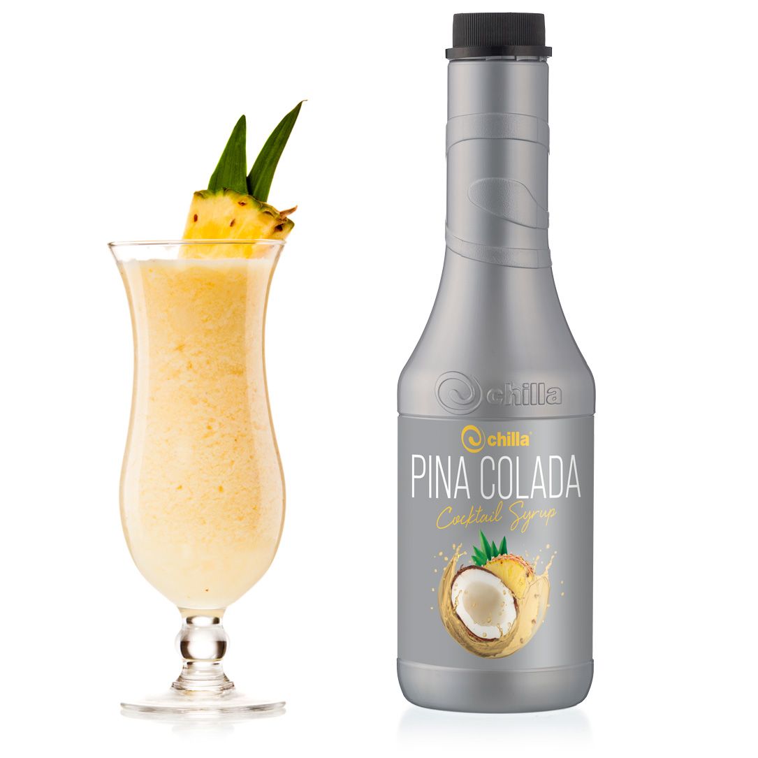Chilla Pina Colada Cocktail Syrup 1lt Syrup Colada Coffee