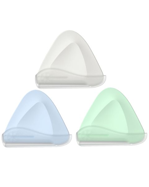 Easy-Glide Stainless Steel Eyebrow Razor-Safe Triangle Design for Beginners