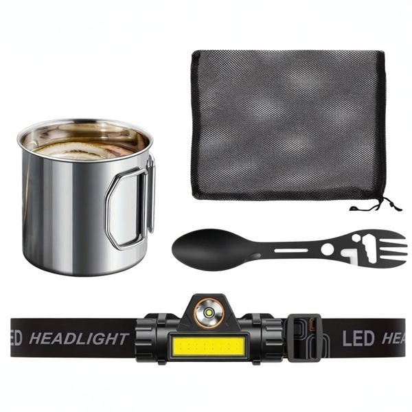 3-Piece Braai &amp; Bush Kit - Camping Essentials Gift Set