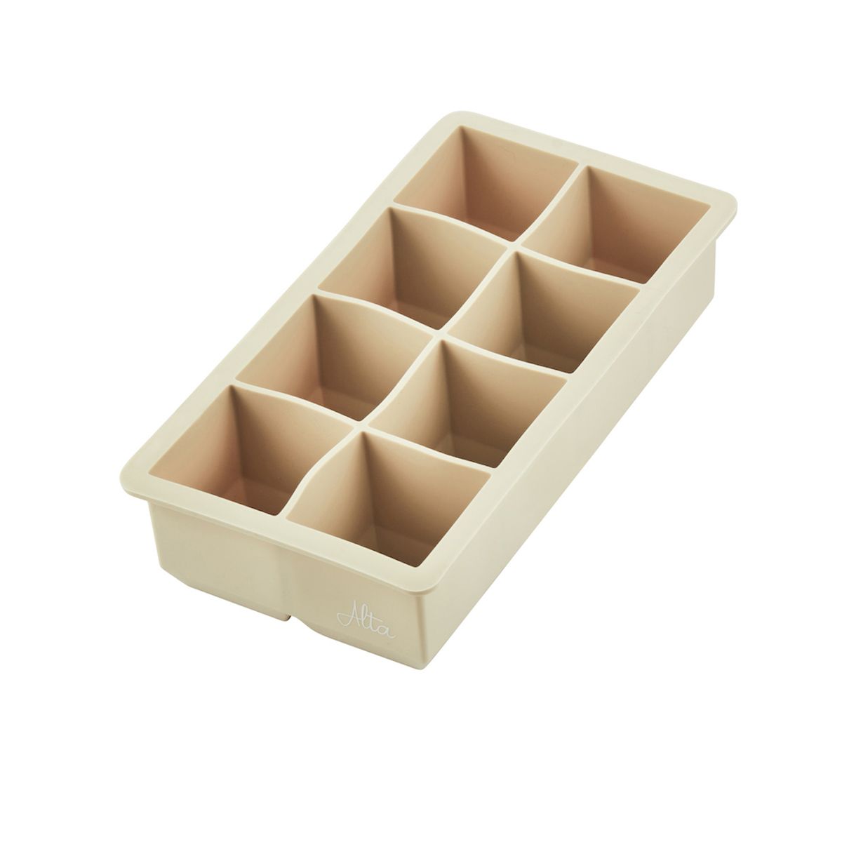 Premium 8 Mega Large Silicone Whisky Ice Cube Tray White Buy Online