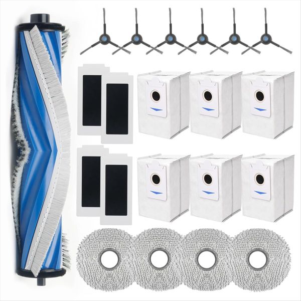 Parts Compatible with Ecovacs Deebot T30S Robot Vacuum Accessories Kit