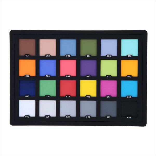 New 24 Color Card Test for Superior Digital Color Correction Use for Color