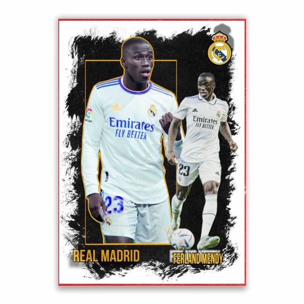 Ferland Mendy Real Madrid Poster - A1