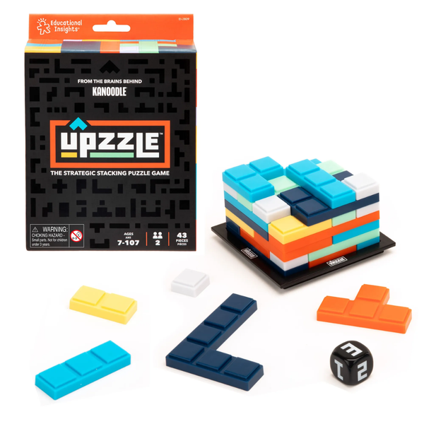 Educational Insights - Upzzle The Strategic Stacking Puzzle Game for Kids