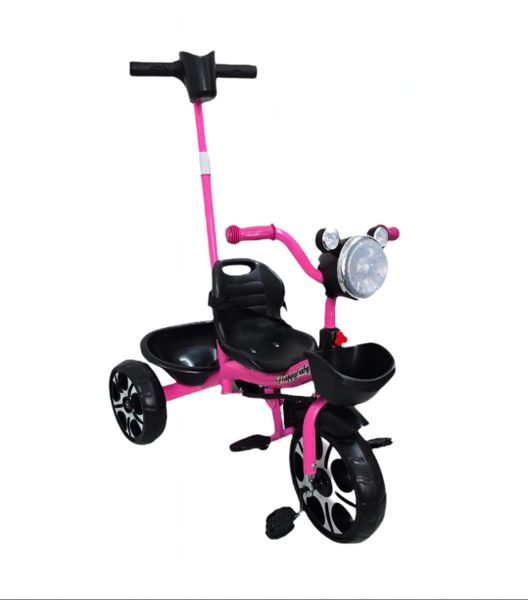 Kids Tricycle With Parent Push Handle