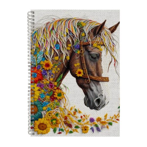 Embroidered HUMMINGBIRD Notebook Animal Gift Idea A4 Notepad Pad 101