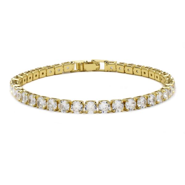 iDesire 4mm Cubic Zirconia Tennis Bracelet with Extra Extension