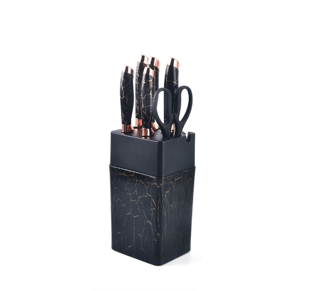 Coated 7 Pieces Knife Set For Home &amp; Kitchen