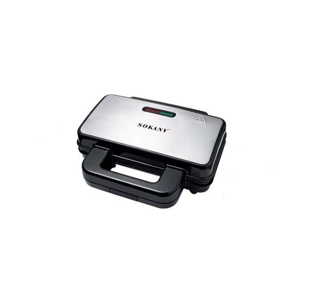 Electric Flat Plate Sandwich &amp; Waffle Maker for Breakfast