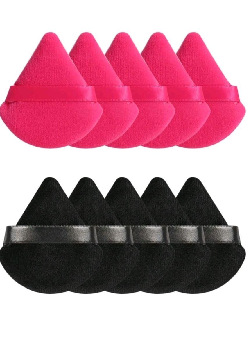 Fan Triangle Shape Powder Puff Set of 10 Buy Online in South Africa