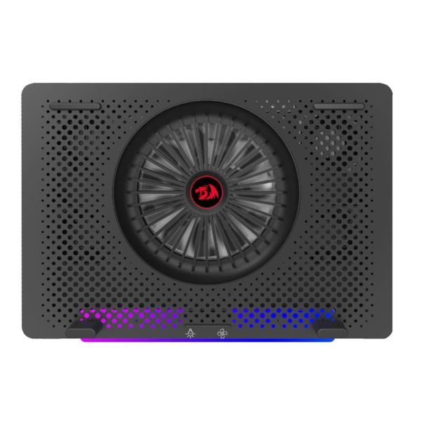 Redragon ESSENTIALS 5-Fan RGB Gaming Notebook Stand - Black