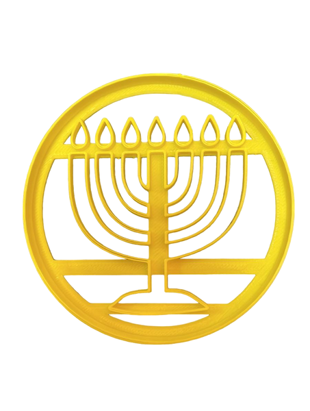 Hubbe Cookie Cutter - Hanukkah Menorah