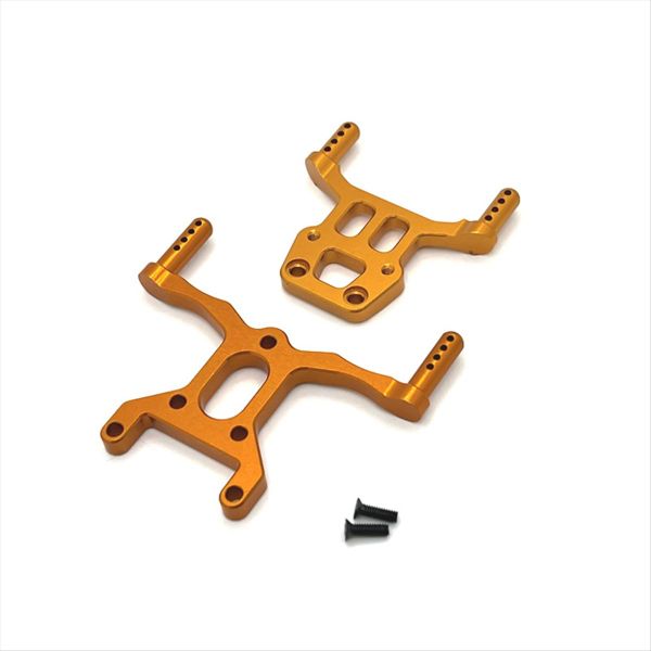 Front and Rear Shell Pillars Kit for Wltoys 1/14 144018 Gold