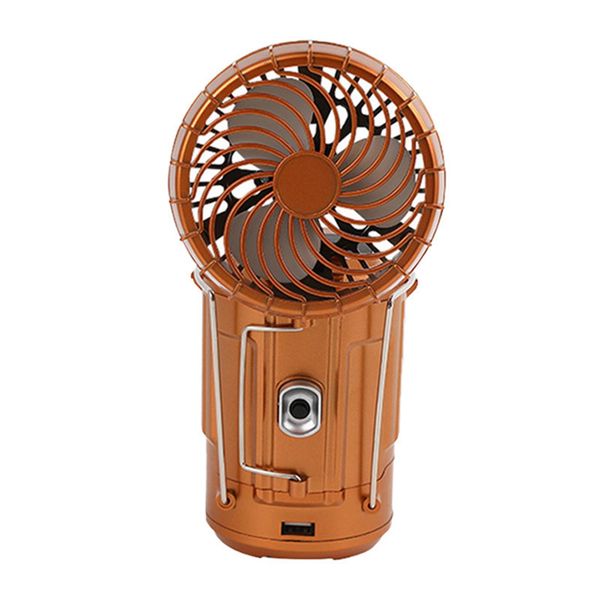 Solar Charging Camping Light with Fan