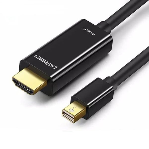 UGreen 20848 Mini DisplayPort Male to 4K@30Hz HDMI 1.5M Cable-BK