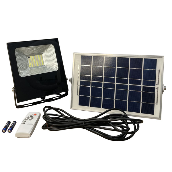 AUSMA LED Solar FloodLight 30W Security Light for Outdoor