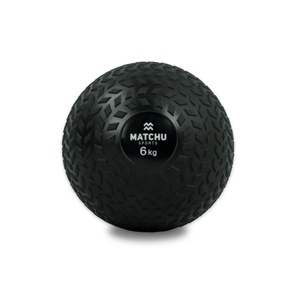 Slam Ball 6kg - Durable Non-Bounce Rubber Ball for Strength &amp; Conditioning