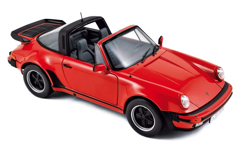 Norev-Porsche 911 Turbo 3,3 Targa1987-Red