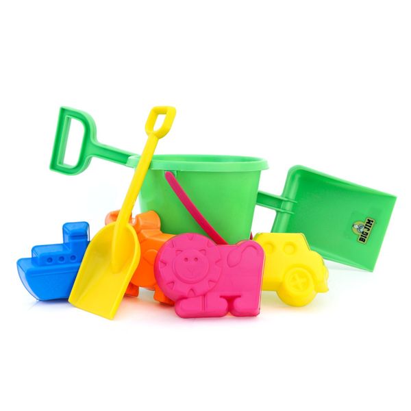 Beach Toys for Kids /Sandpit Toys for Toddlers/Beach Bucket and Shovel 7Pcs