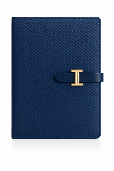 A5 Notebook with Premium PU Leather Cover &amp; Gold Buckle