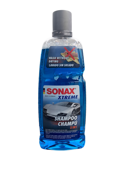 SONAX XTREME Wash &amp; Dry Shampoo 2-in-1