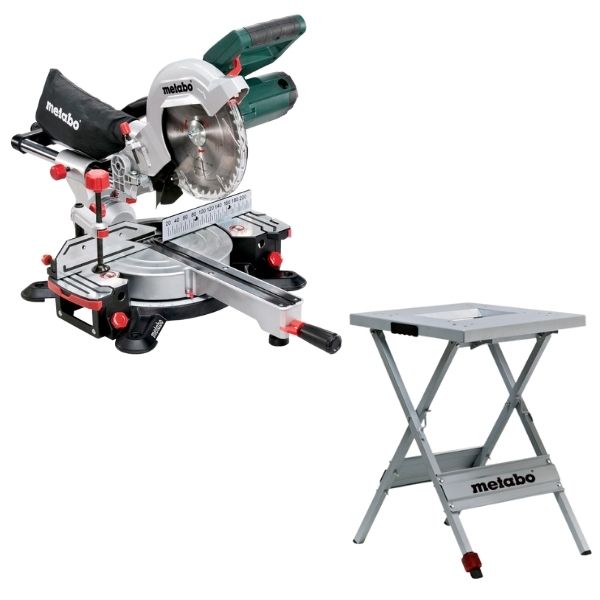 Metabo - Mitre Saw KGS 216 M (619260000) & Machine Stand UMS (631317000)