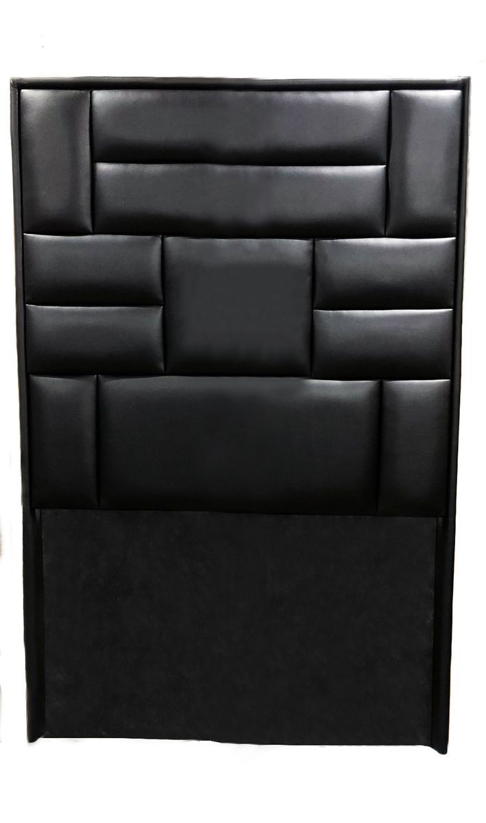Modern Black Leather Headboard ThreeQuarter Shop Today. Get it